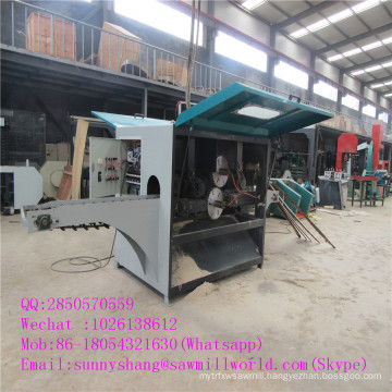 CNC Square Timber Multiple Blade Sawmill Machine